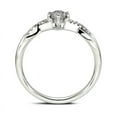 thumbnail image 3 of Zoya Jewel 14K White Gold Plated Wedding Rings - 2.2 Ct Marquise Cut Lab Created Diamond Jewelry - Modern Anniversary Cluster Gift for Women, 3 of 3