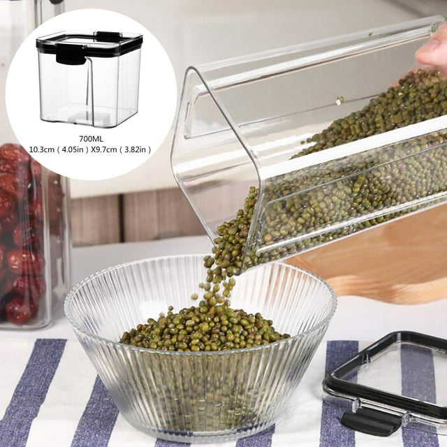 Kitchen Storage Sealed Food Preservation Preservation Container Storage Tank Grains Sealed Can Hot Packs for Food Cookbook Storage Storage Organizer for Pantry Freezer Soup Containers Potato Storage