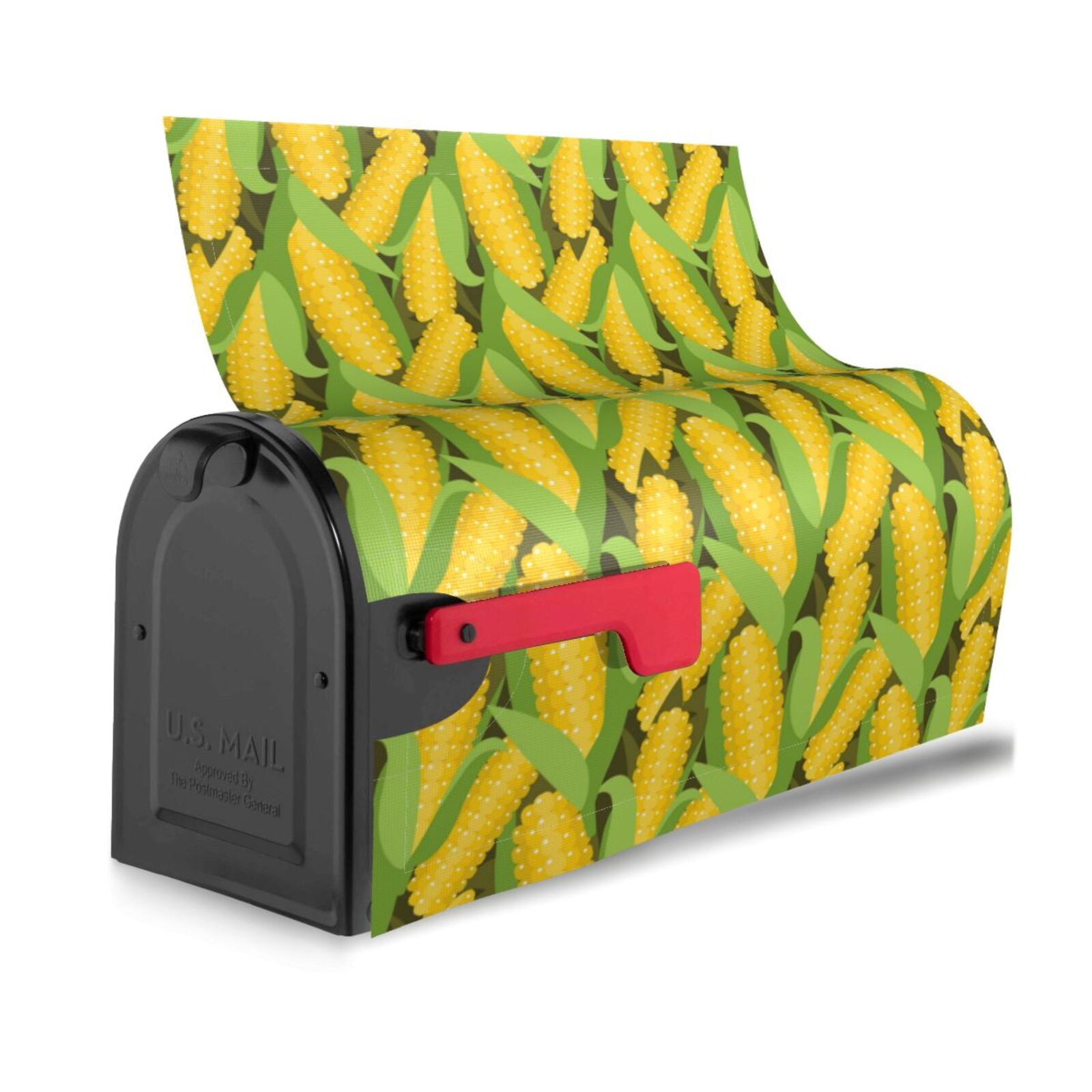 Logiee Corn 1 Print Post Letter Box Wrap Decor, Mailbox Cover Suitable for Standard Mailbox and Large Size Mailbox,Outdoor Yard Decoration-21x18 in