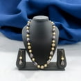 thumbnail image 3 of Kajaro Designs Jewels pearl beaded mala necklace set with earrings for women | indian jewelry for casual wear, 3 of 4