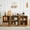 Natural, variant on 67" Modern Wavy Sideboard Cabinet, 6-Door Curved Storage Cabinet, Large TV Stand Buffet Console for Living Room Kitchen, Black