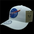 thumbnail image 1 of Rapid Dominance NAS5-MB-WHT Meatball NASA Deluxe Cap, White - One Size, 1 of 1