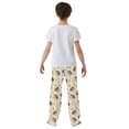 thumbnail image 3 of ALAZA Pajama Pants Cartoon Hedgehog Leaf Pj Bottoms Sleepwear Lounge with Pockets M, 3 of 8