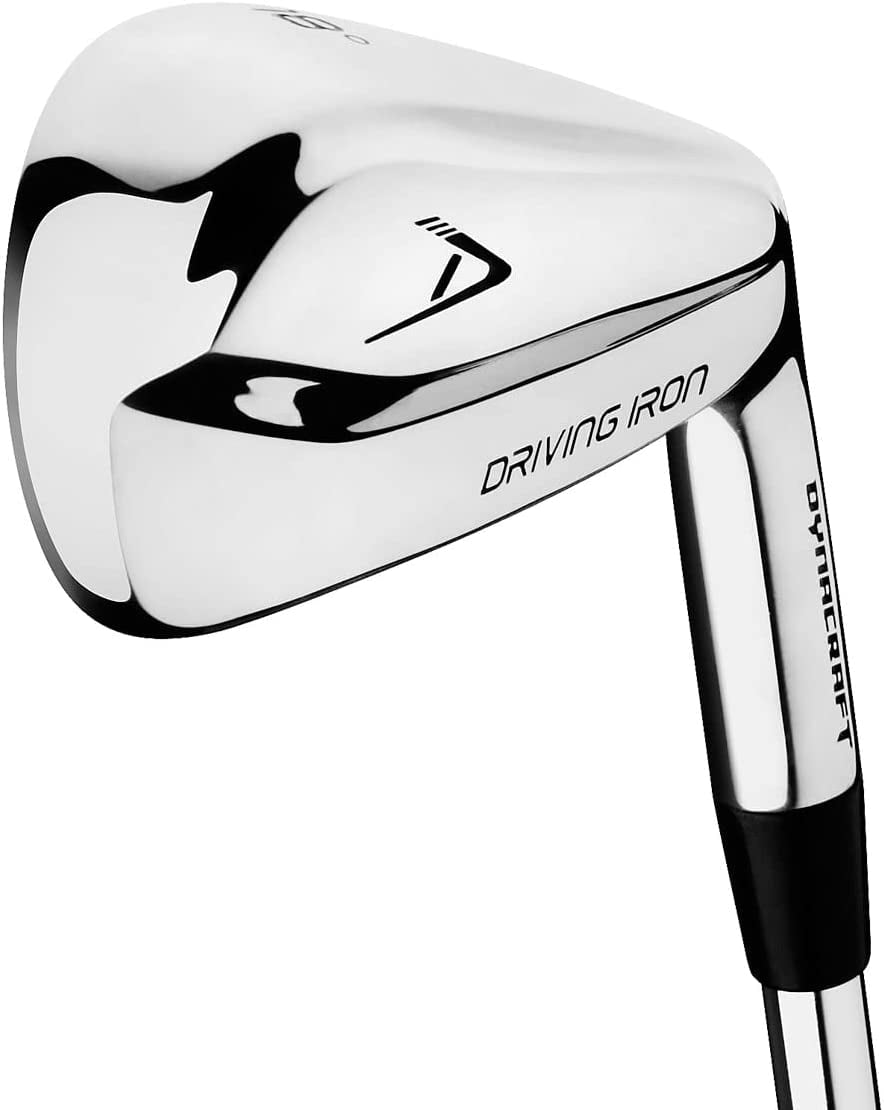 Dynacraft Right-Handed Driving Iron, 18° Loft Utility Golf Club, Uniflex
