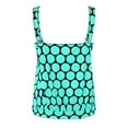thumbnail image 6 of Hessimy Womens Tankini Swim Top Only Tankini Bathing Suit Tops No Bottom(Z7-Mint Green,3XL), 6 of 7