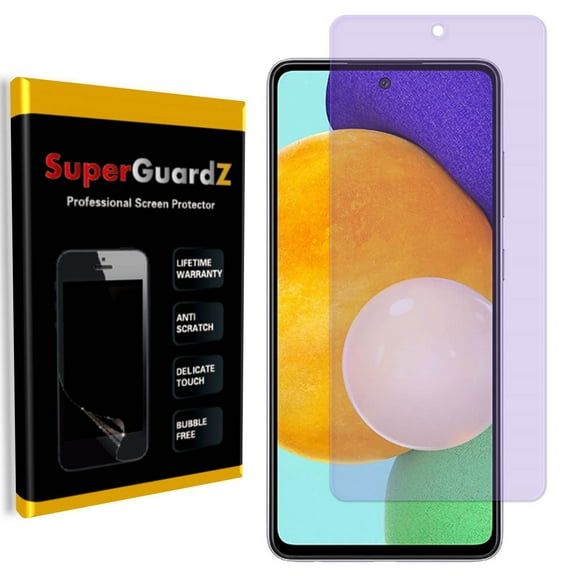 [2-PACK] For Samsung Galaxy A51 5G / A51 4G / A51 5G UW - SuperGuardZ Anti Blue Light [Eye Protection] PET Film Screen Protector, Anti-Scratch, Anti-Bubble