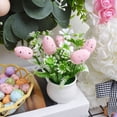thumbnail image 2 of Mlkoz Easter Spotted Egg Simulation s Easter Egg Mini Potted s, Home Decor, 2 of 7