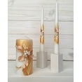 thumbnail image 4 of Magik Life Unity Candle Set for Wedding - Wedding Unity Set for Reception and Ceremony - Candle Sets - 6 Inch Pillar and 2 * 10 Inch Tapers-Gold, 4 of 4