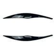 thumbnail image 4 of 2Pcs Car Headlight Eyebrows Eyelid Trim for BMW 3 Series E90 E91 2005-2011, 4 of 8