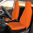 thumbnail image 2 of Sigee Orange Scales for Universal Car Seat Covers, Premium Car Seat Protector Set for Cars, SUVs, Trucks, 2 of 7
