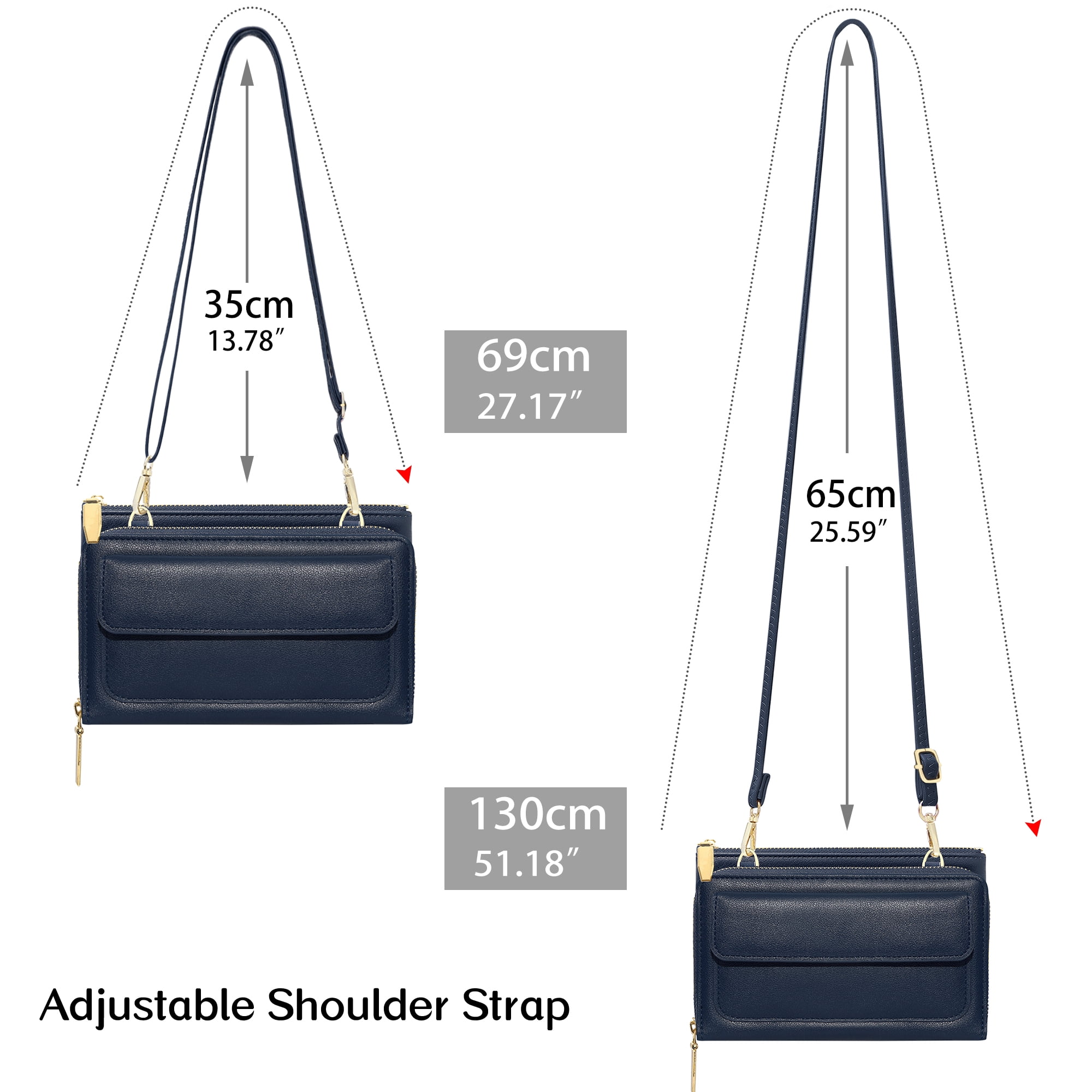 Small Crossbody Bag for Women Cell Phone Wallet Purse Mini Shoulder Handbags with Card Slots