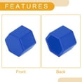 thumbnail image 6 of Unique Bargains 20 Pcs Wheel Lug Nut Bolt Cap Cover Protection Silicone Fluorescent Blue, 6 of 7