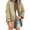 Green, variant on BAETEUY Women Winter Coat - Double Pockets Loose Color Matching Single-breasted Mid Length Jacket