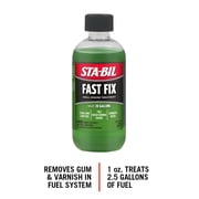 STA-BIL Fast Fix 8 oz Fuel Treatment for Small Engines, Cleans Carburetors, Improves Engine Performance