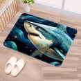 thumbnail image 5 of Shark Polyester Non-Slip Machine Washable Door Rug Game Mat Door Mats, 5 of 6