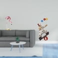thumbnail image 2 of Estatua de flamenco de resina, figura de , adorno de mesa, decoración única de resina, ideal para oficina, jardín o sala de estar., 2 of 8