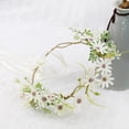 thumbnail image 6 of Adjustable Flower Floral Headpiece Floral Headband Photo Props Daisy, 6 of 7