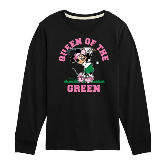 Disney - Queen Of The Green Golf - Toddler And Youth Long Sleeve Graphic T-Shirt