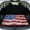 American Flag, variant on XYZCANDO Frog Camo Trunk Mat 29" x 39", Waterproof All-Weather Trunk Protection, Non-Slip Backing Stitched Edge Durable Cargo Mat for Sedans & SUVs