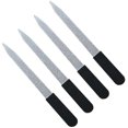 thumbnail image 3 of Durable Nail Polishing File with Silicone Handle for Professional Use 4pcs Stainless Steel Buffers, 3 of 4