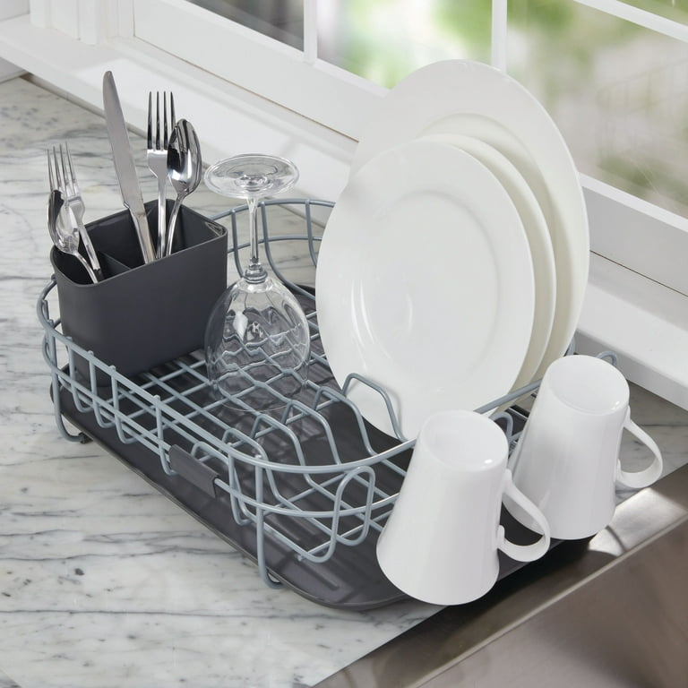 KitchenAid, Stainless Steel Compact Dish Drying Drainer Rack + Drain Board