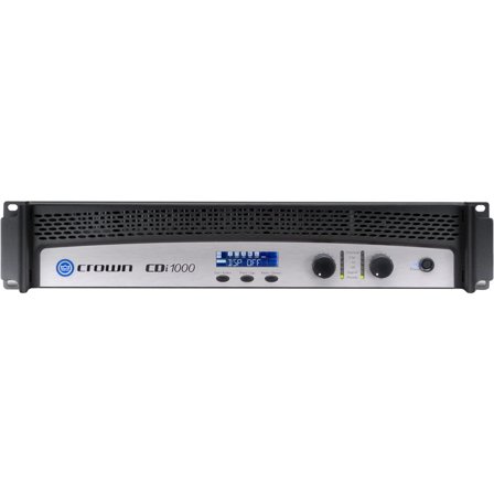Crown CDI 1000 2-Channel, 500W at 4ohm Power Amplifier NCDI1000VM