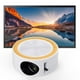 thumbnail image 4 of Miniproyector portátil de 1080p, proyector de películas para exteriores, proyector de vídeo LED para cine en casa, proyector de películas con interfaz USB y control remoto., 4 of 5
