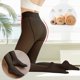 thumbnail image 1 of Mallas térmicas de forro polar para mujer, pantimedias translúcidas falsas, medias cálidas para mujer, medias gruesas de invierno, 1 of 4