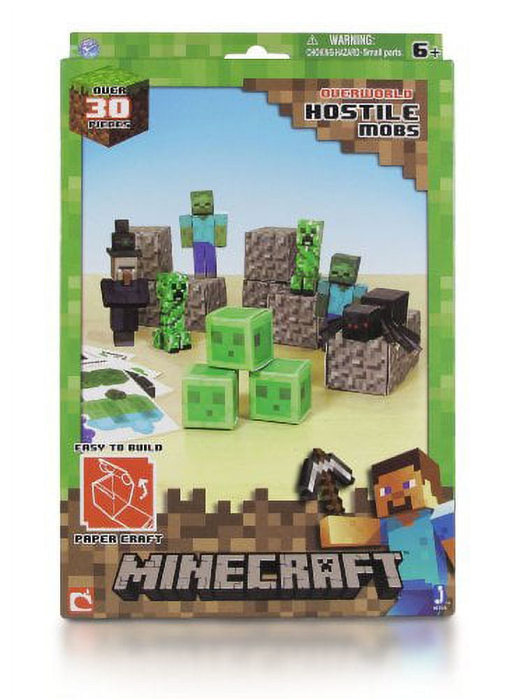 babyMaternity Magazine Minecraft Papercraft - Animal Mobs by Jazwares, Inc.