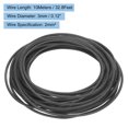thumbnail image 2 of 10 Meter/32.8ft 14AWG Flexible Silicone High Temp Wire Cable -60 to 300 Degree Celsius Black, 2 of 5