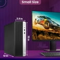 thumbnail image 4 of Restored HP G3 Gaming Desktop Computer PC SFF Intel Quad Core i7-6700 Processor, 16GB DDR4 Ram, 1TB SSD + 2TB HDD, NVIDIA GTX 1050ti, Bto Wi-Fi Windows 11 Pro (Refurbished), 4 of 8