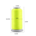 thumbnail image 3 of Herwey Spool Glow In The Dark Machine Hand Embroidery Sewing Thread, empty spools,Spool, 3 of 3