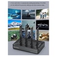 thumbnail image 4 of 4 Bay M2 SSD Box Type C USB3.2 10Gbps M.2 NVME SATA Ngff Dual Protocol Aluminum Alloy SSD Enclosure US Plug, 4 of 5