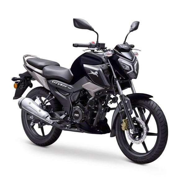 Motocicleta Deportiva Stryker 125 3V 2026 TVS Negro