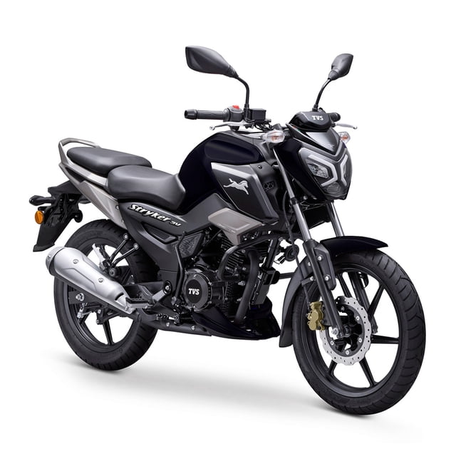 Motocicleta Deportiva Stryker 125 3V 2026 TVS Negro