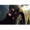 thumbnail image 5 of Xotic Tech 1 Set JDM Quick Release Fasteners For Car Bumpers Trunk Fender Hatch Lids Red Color, 5 of 7
