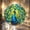 D, variant on Ke1Clo Acrylic Hanging Decor, 20cm Round Art Ornament with Chain for Indoor Outdoor Decoration, Home Garden Patio Wall Art Gift with Translucent Stained Glass Effect