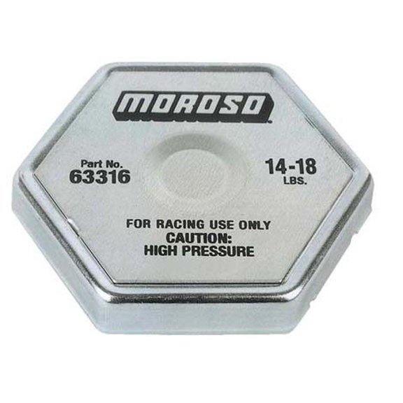 Moroso 63316 16 lbs. Radiator Cap