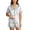 White, variant on Bixock Silk Pajamas for Women 2 Piece Loungewear Set Short Sleeve Button Front Top And Shorts Polka Print Lace Indoor Homewear Sleepwear Out Women Clothings