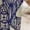 Light Blue, variant on Women's Casual Pants Women'S Vintage Art Print Cotton And Linen Casual Pants Casual Wide Leg Trousers With Pockets,Blue Women's Casual Pants M