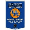 Kentucky Wildcats NCAA Dynasty Banner (24x36)