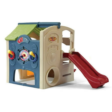 Step2 Neighborhood Fun Center Playhouse with Slide and Six (Best Outdoor Playhouse For 5 Year Old)