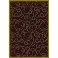 thumbnail image 1 of Joy Carpets 1512B-03 Rodeo Burgundy 3 ft.10 in. x 5 ft.4 in.  WearOn Nylon Machine Tufted- Cut Pile Whimsy Rug, 1 of 1
