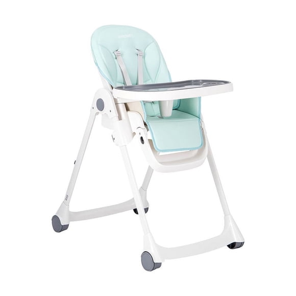 Periquera para Bebe Portátil con Bandeja para Comer - Asiento Reclinable de 3 Posiciones y Seguridad de 5 puntos Bebesit Snack