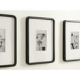 thumbnail image 4 of Kate and Laurel Inglewood Modern Wall Picture Frame Set of 3, 11x14 matted to 5x7, Black, Three-Piece Frame Set for Gallery Wall Accent Set in Living Room Decor, 4 of 10