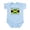 Sky Blue, variant on CafePress - Half Jamaican Body Suit - Baby Light Bodysuit, Size Newborn - 24 Months