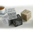 thumbnail image 4 of 3" Black 3D Contemporary Decorative Tabletop Block with Grateful Heart Design, 4 of 4