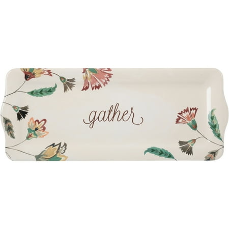 Cp4005 Tray - Mainstays Floral Appetizer Tray
