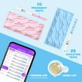 thumbnail image 6 of Easy@Home Ovulation & Pregnancy Test Strips Kit - 25 LH Ovulation Tests + 10 HCG Pregnancy Tests + 35 Large Urine Cups - Powered by Premom Ovulation App, 6 of 7
