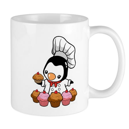 

CafePress - Chef Penguin - Ceramic Coffee Tea Novelty Mug Cup 11 oz
